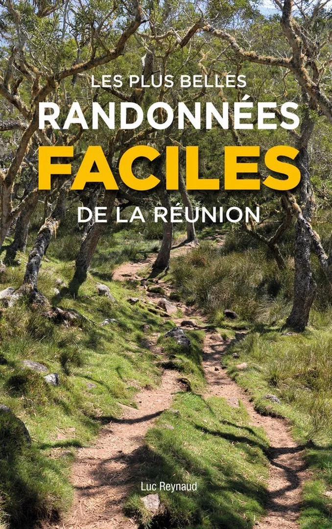 Couverture du livre : Des randonnées pour tous, des plus grands aux plus petits, pour découvrir La Réunion, ses forêts luxuriantes, ses bassins et ses plus belles cascades. Sont regroupés dans ce guide les sentiers réunionnais les plus abordables, adaptés à tous les niveaux, avec des descriptions précises et des cartes détaillées.